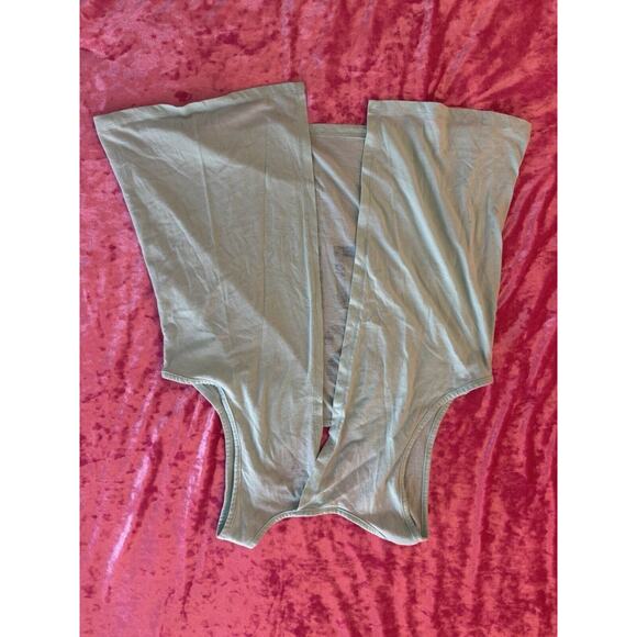 'Just Chill' Graphic Tank Top Workout Open Back Athletic Exercise Blue - Picture 4 of 4